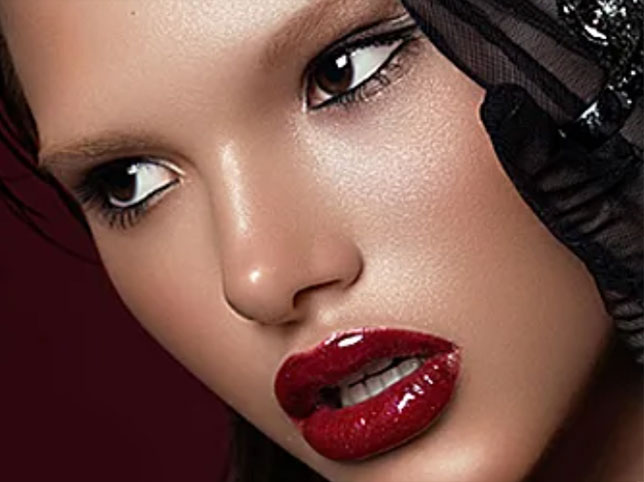 Glamour retouching services 15 face glamour retouching service after