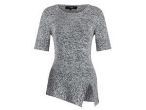 Bottom joint on a knit top