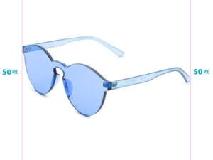 sunglasses image cropping after