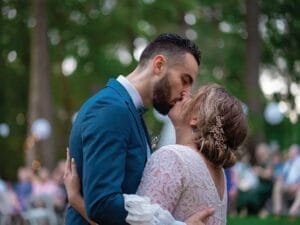 Wedding moment graded