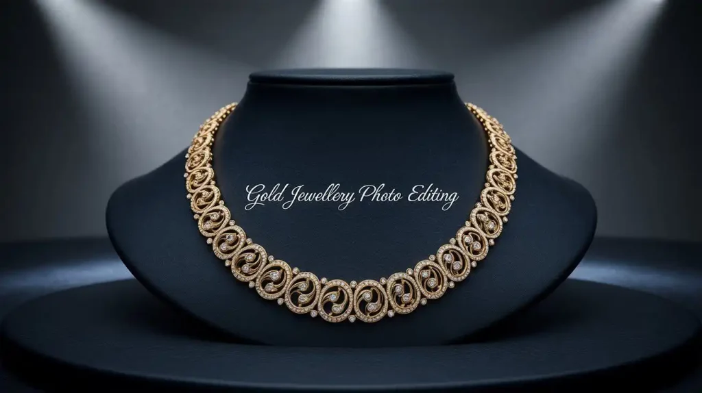 Gold Jewellery Photo Editing Services Cost