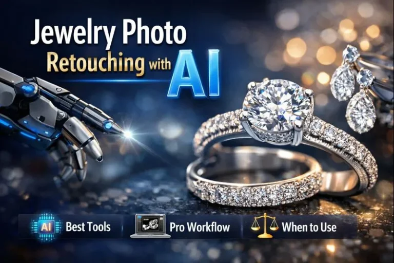 Jewelry Photo Retouching with AI: Best Tools, Workflow & When to Use Them