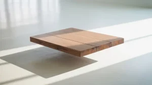 Floating shadow for furniture