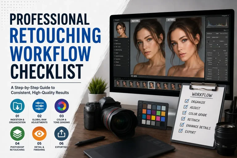 Professional Photo Retouching Workflow: A Step-by-Step Guide