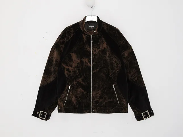 Bomber jacket before retouching