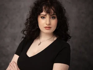 High-end portrait retouching