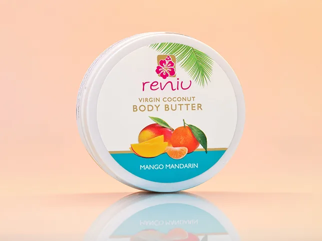 Cosmetics jar before retouching