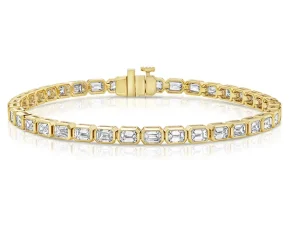 Diamond tennis bracelet retouching