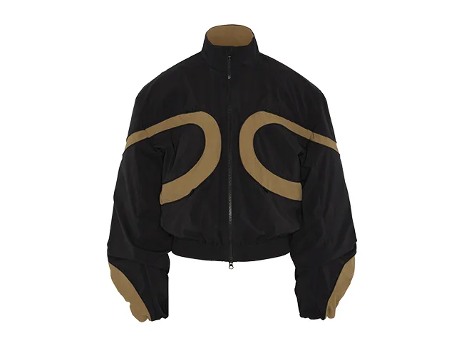 Bomber jacket after retouching