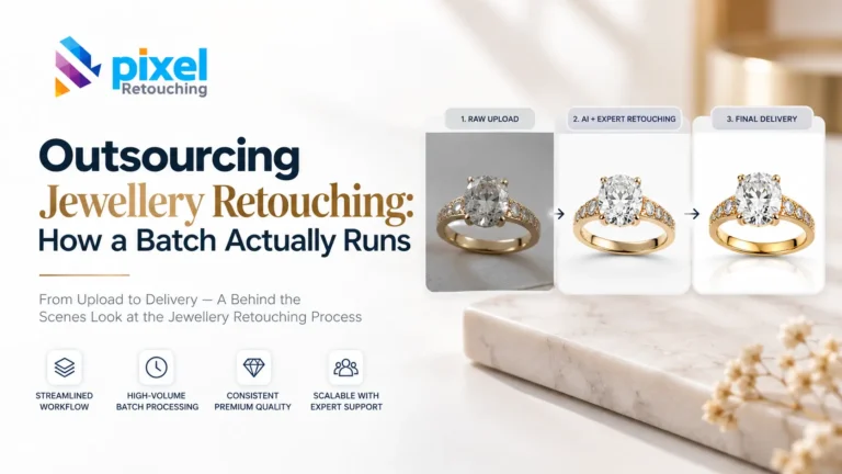 Outsourcing Jewellery Retouching: How a Batch Actually Runs