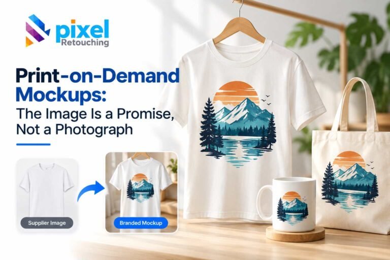 Print-on-Demand Mockups: The Image Is a Promise, Not a Photograph