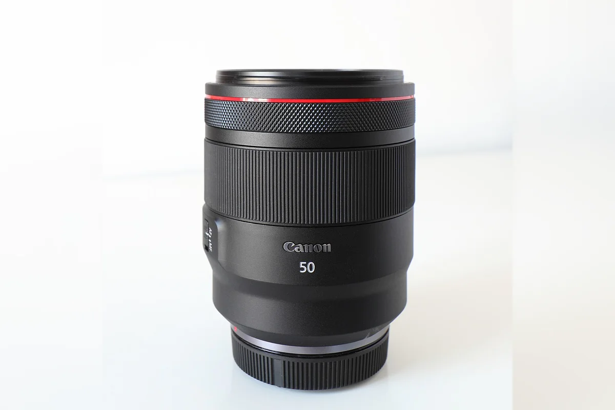 Canon RF 50mm f/1.2 L USM lens for editorial fashion photography