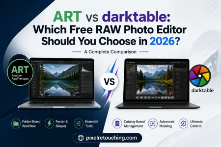 ART vs darktable comparison