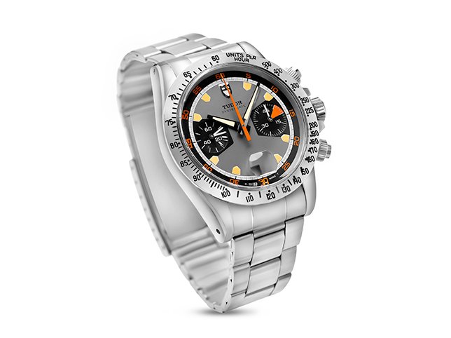 Watch after retouching, prepared for a product listing on a clean background